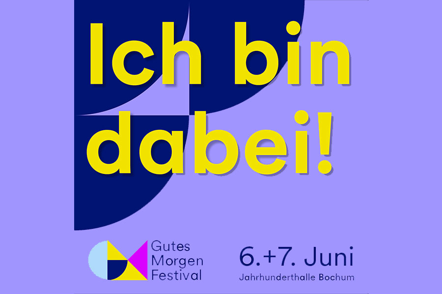 Daniel Duchert stellt auf dem Gutes-Morgen-Festival aus