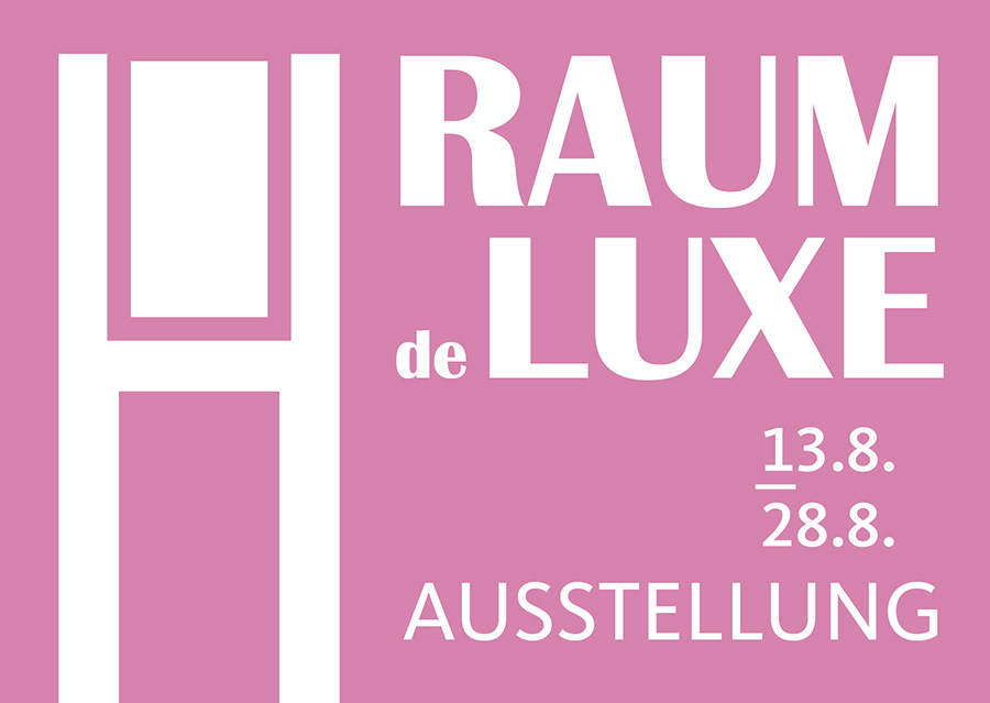 Kunstausstellung Raum de Luxe von Daniel Duchert